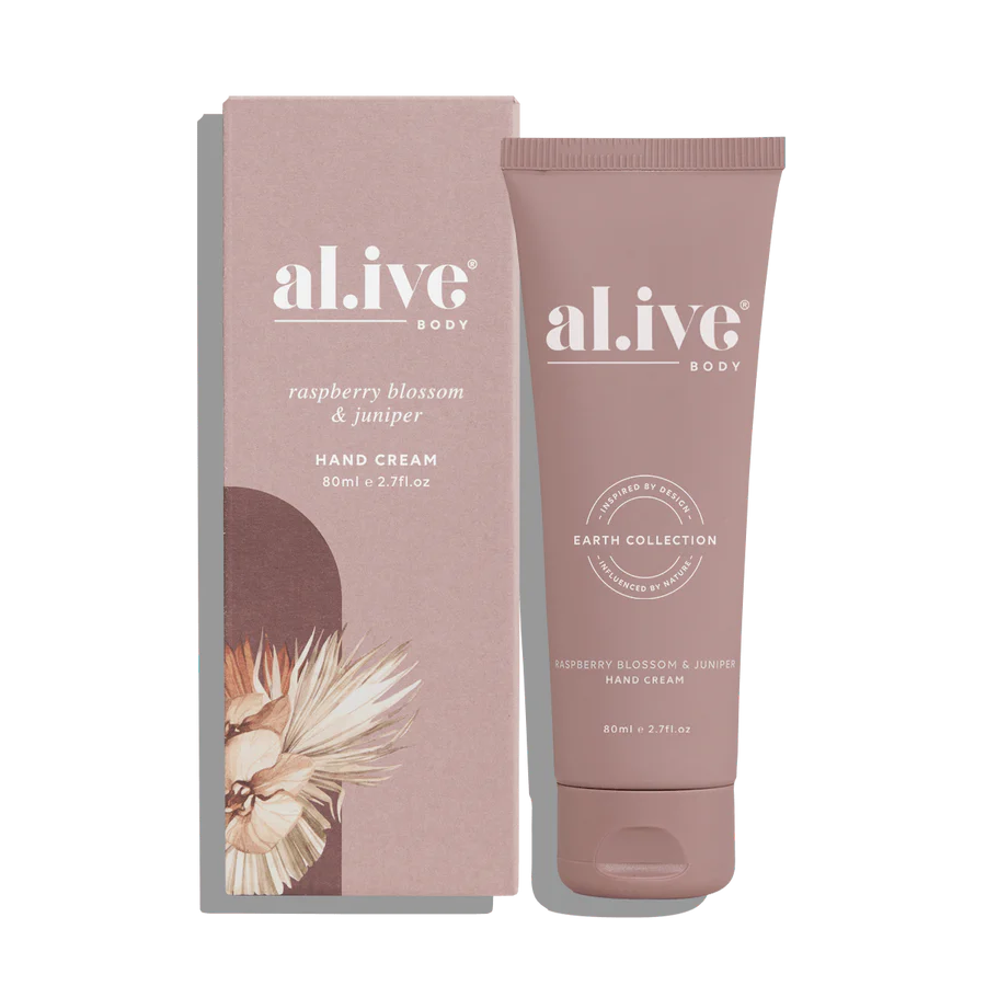 AL.IVE HAND CREAM - RASPBERRY BLOSSOM & JUNIPER