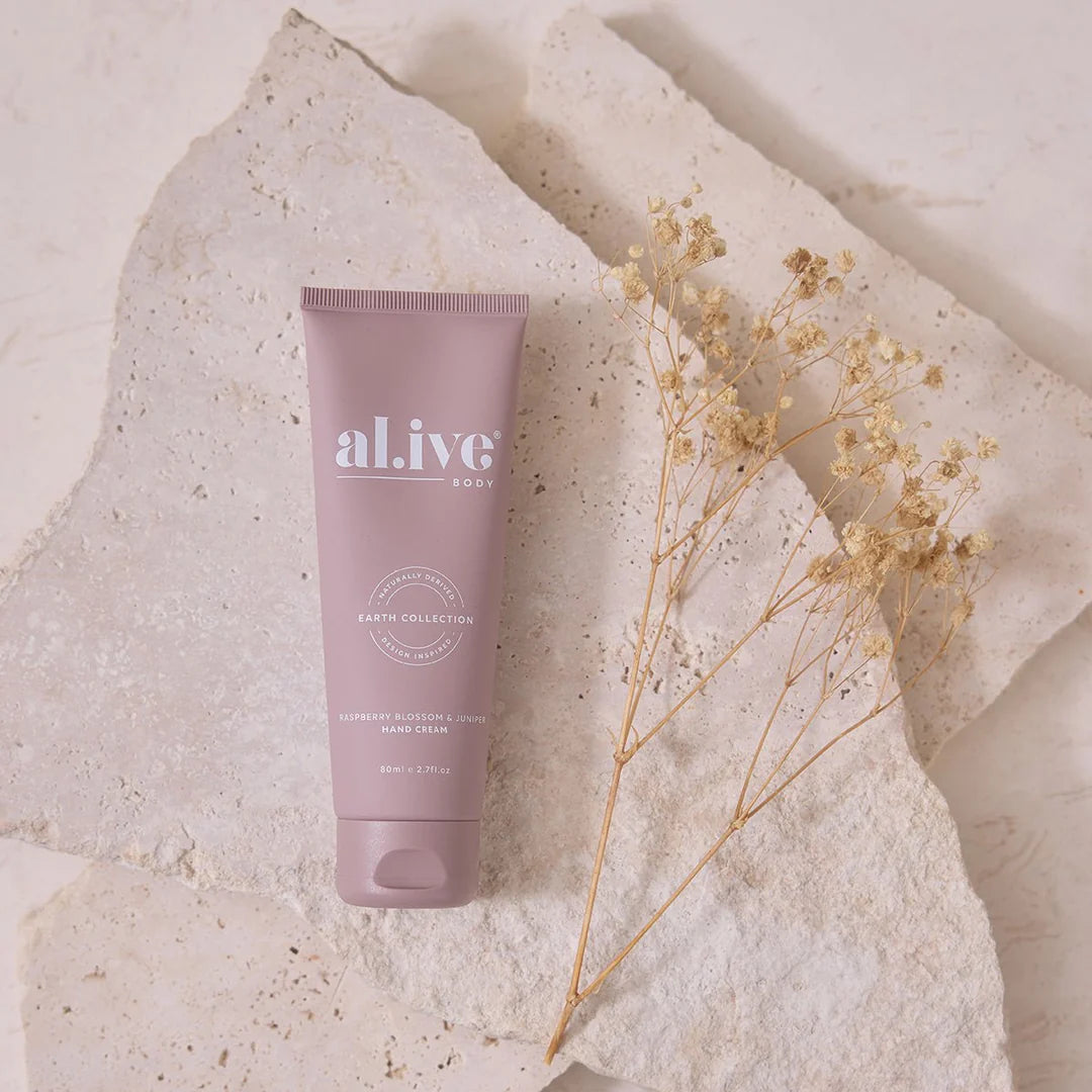 AL.IVE HAND CREAM - RASPBERRY BLOSSOM & JUNIPER