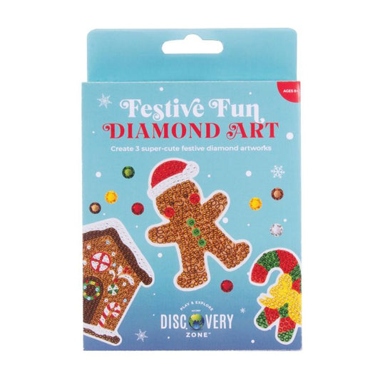 FESTIVE DIAMOND ART - GINGERBREAD