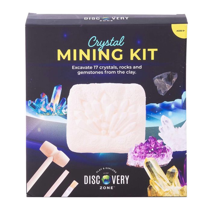 DISCOVERY ZONE - CRYSTAL MINING KIT