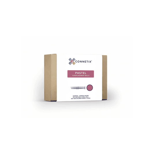 CONNETIX TILES -  PASTEL 16 PIECE REPLACEMENT BALL PACK