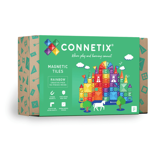 CONNETIX TILES - RAINBOW CREATIVE PACK (102 pieces)