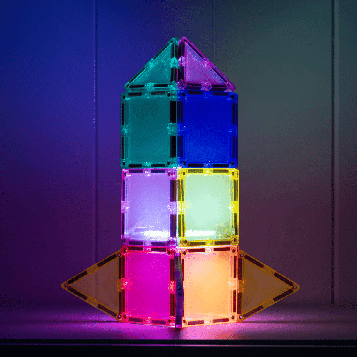 CONNETIX TILES - LIGHT STAR PACK - 28 pieces