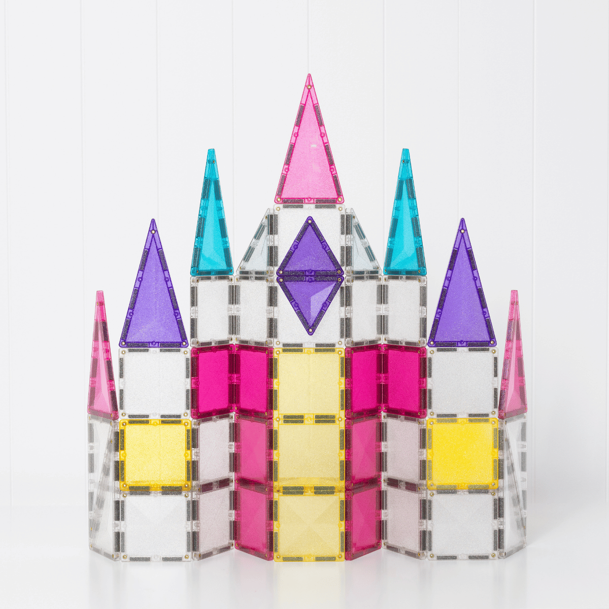 CONNETIX TILES - GLITTER UNICORN PACK 56 piece