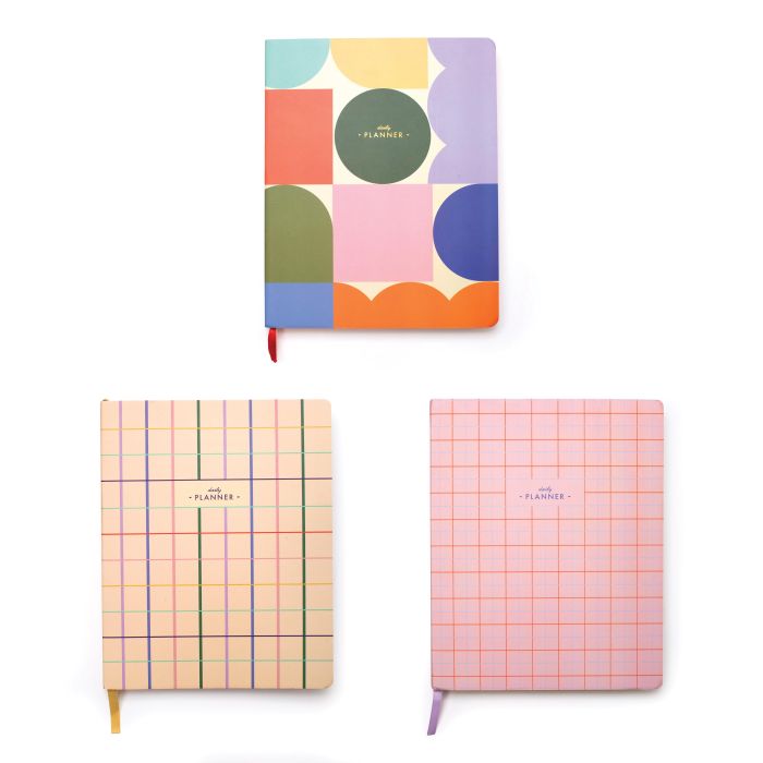 INKERIE - UNDATED DAILY PLANNER MULTI SHAPES