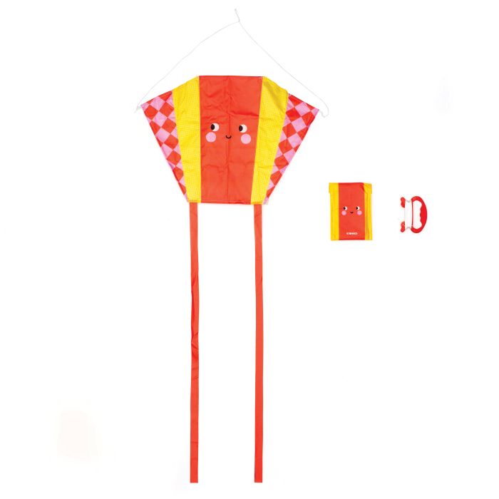 KIDOKI FUNNY FACES POCKET KITE