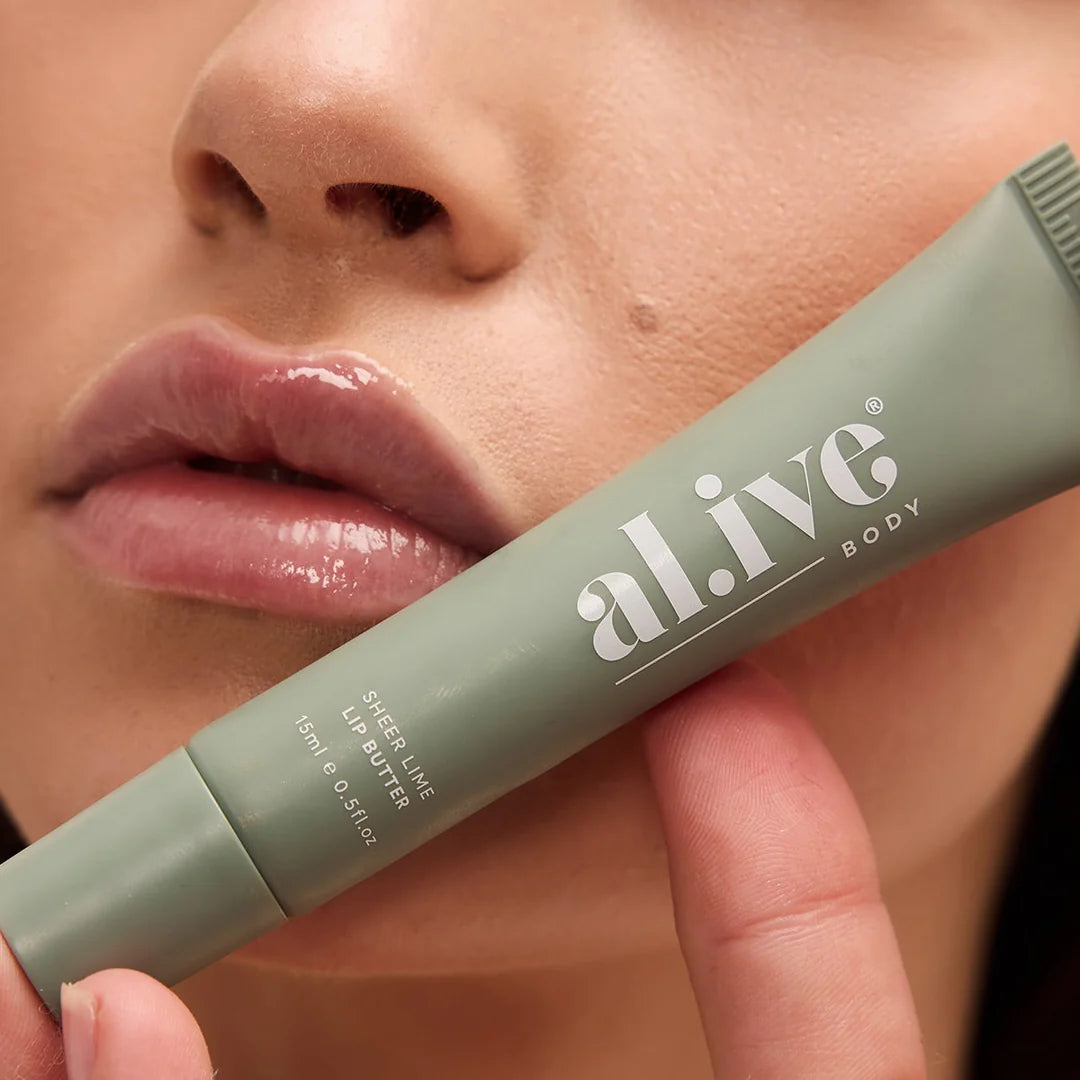 AL.IVE TINTED LIP BUTTER - SHEER LIME