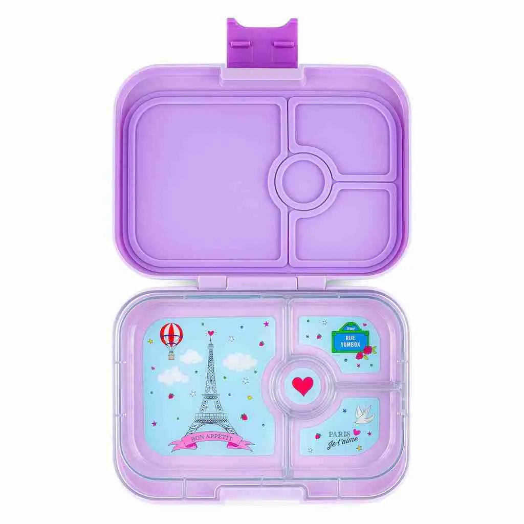 YUMBOX PANINO - LULU PURPLE JE TAIME PARIS TRAY
