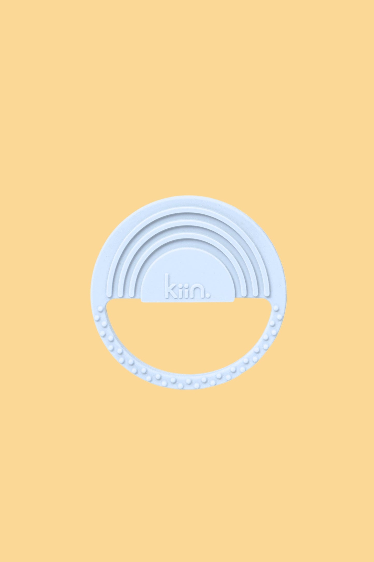 KIIN. SILICONE RAINBOW TEETHER - PASTEL SKY