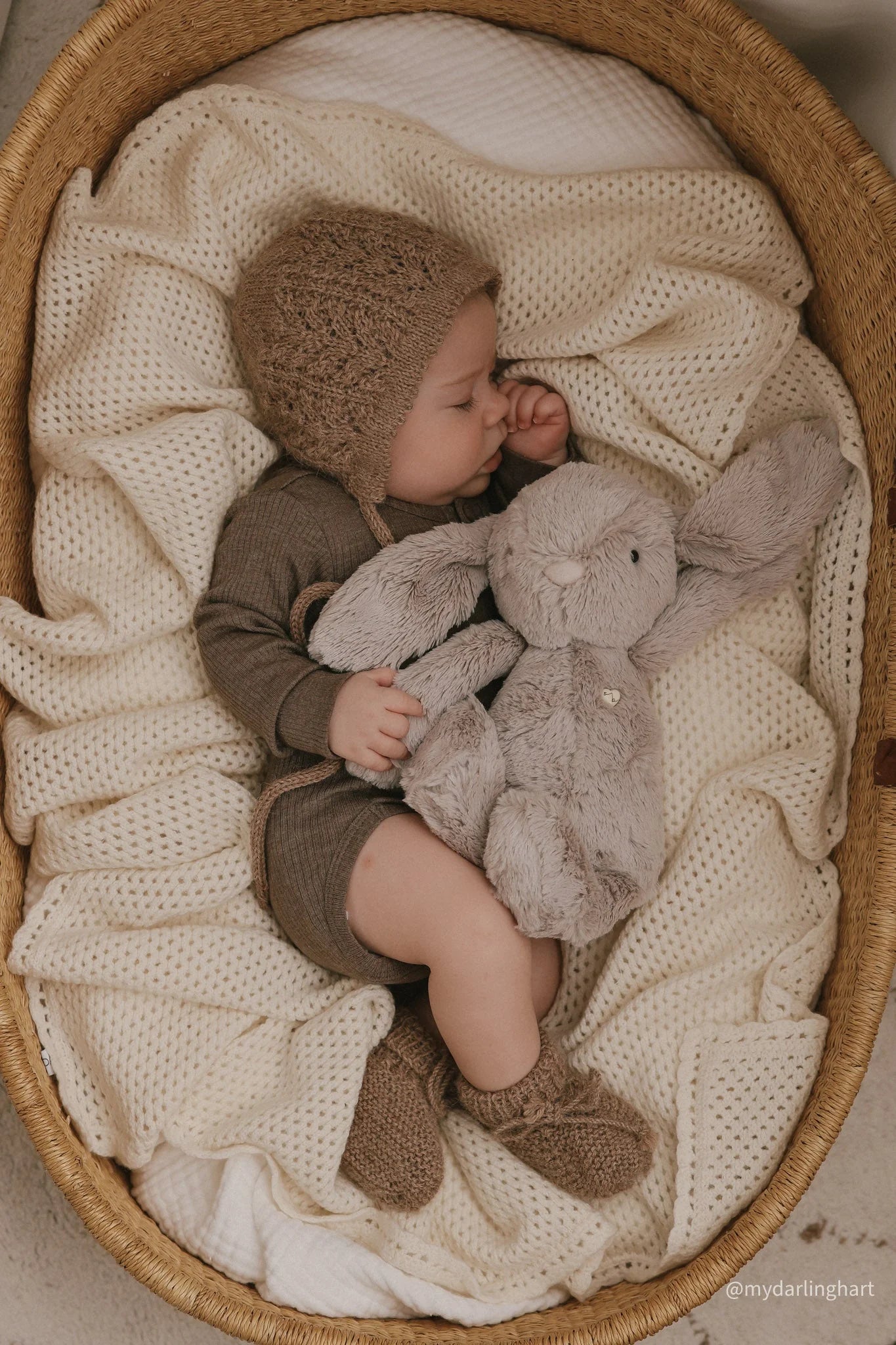 JAMIE KAY SNUGGLE BUNNIES - PENELOPE THE BUNNY - BEIGE
