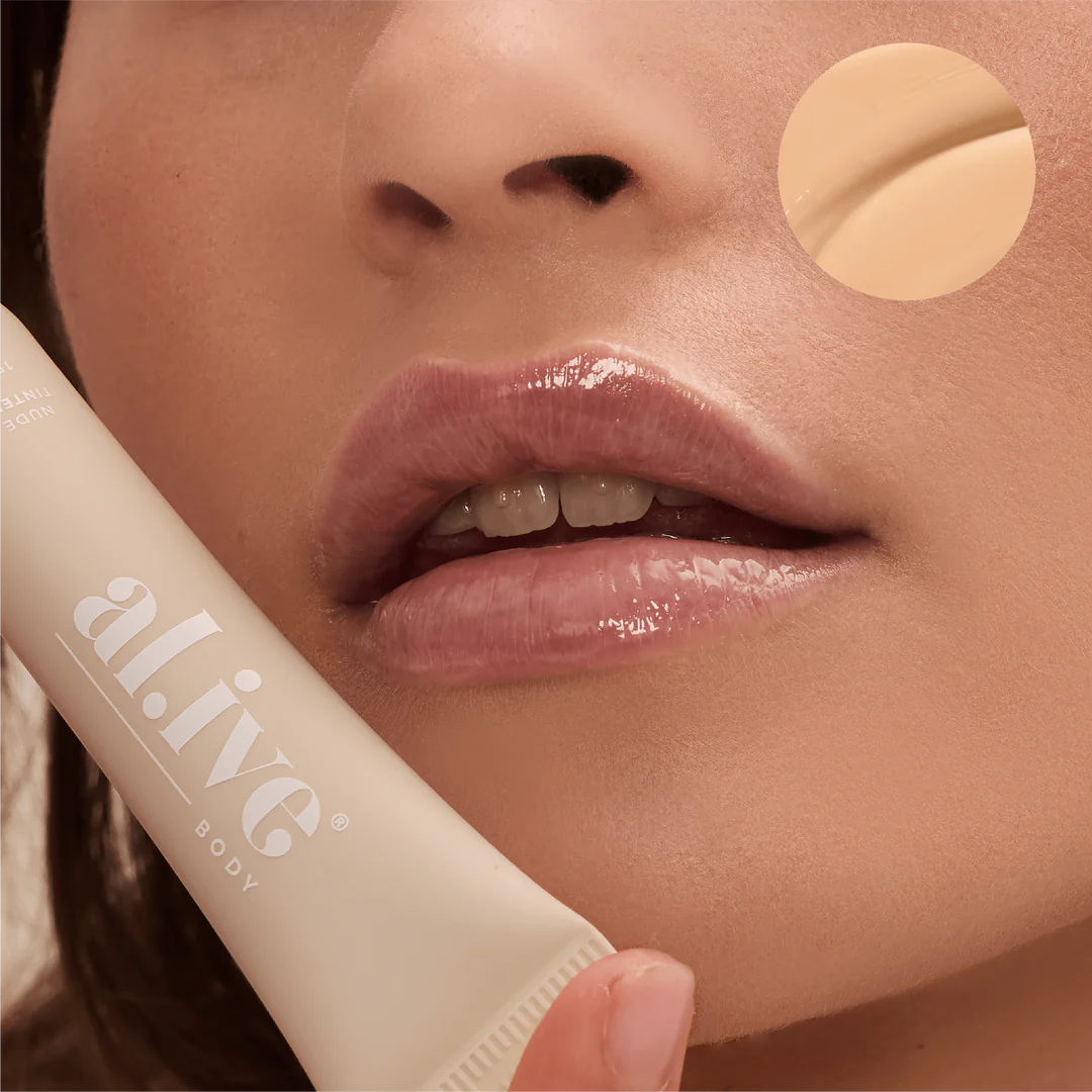 AL.IVE TINTED LIP BUTTER - NUDE COCONUT