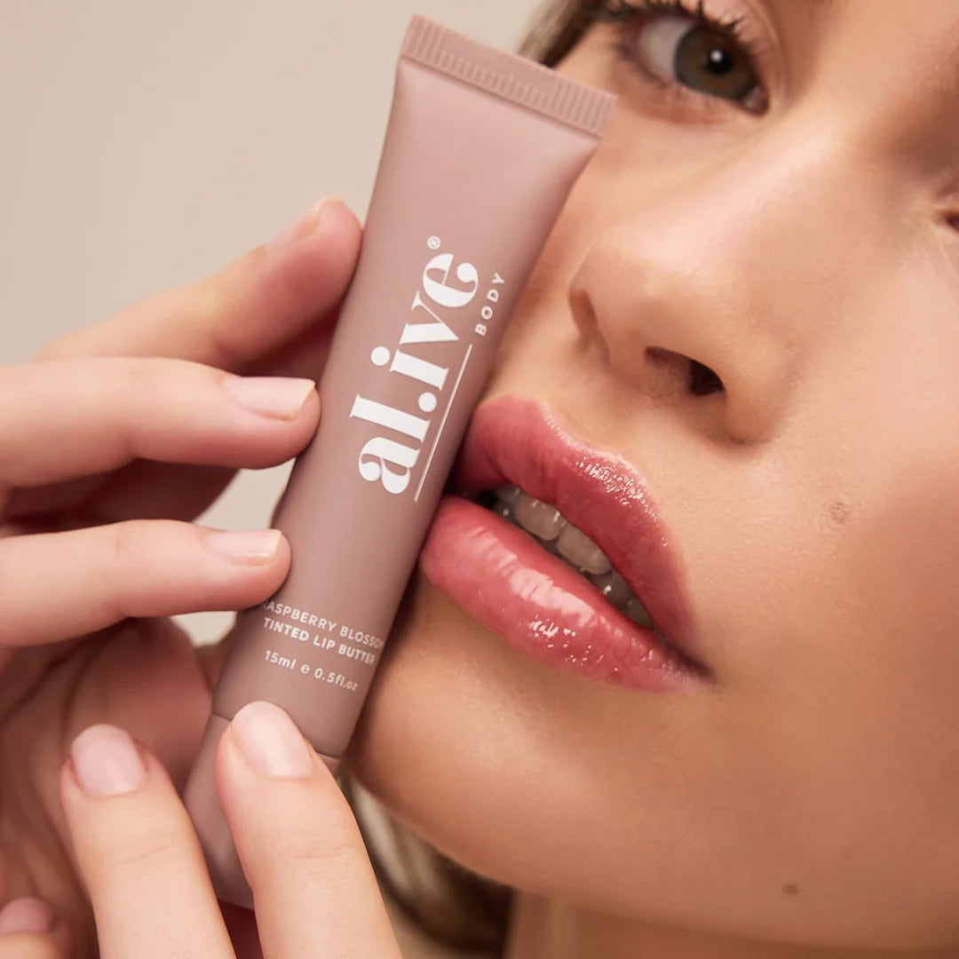AL.IVE TINTED LIP BUTTER - RASPBERRY BLOSSOM