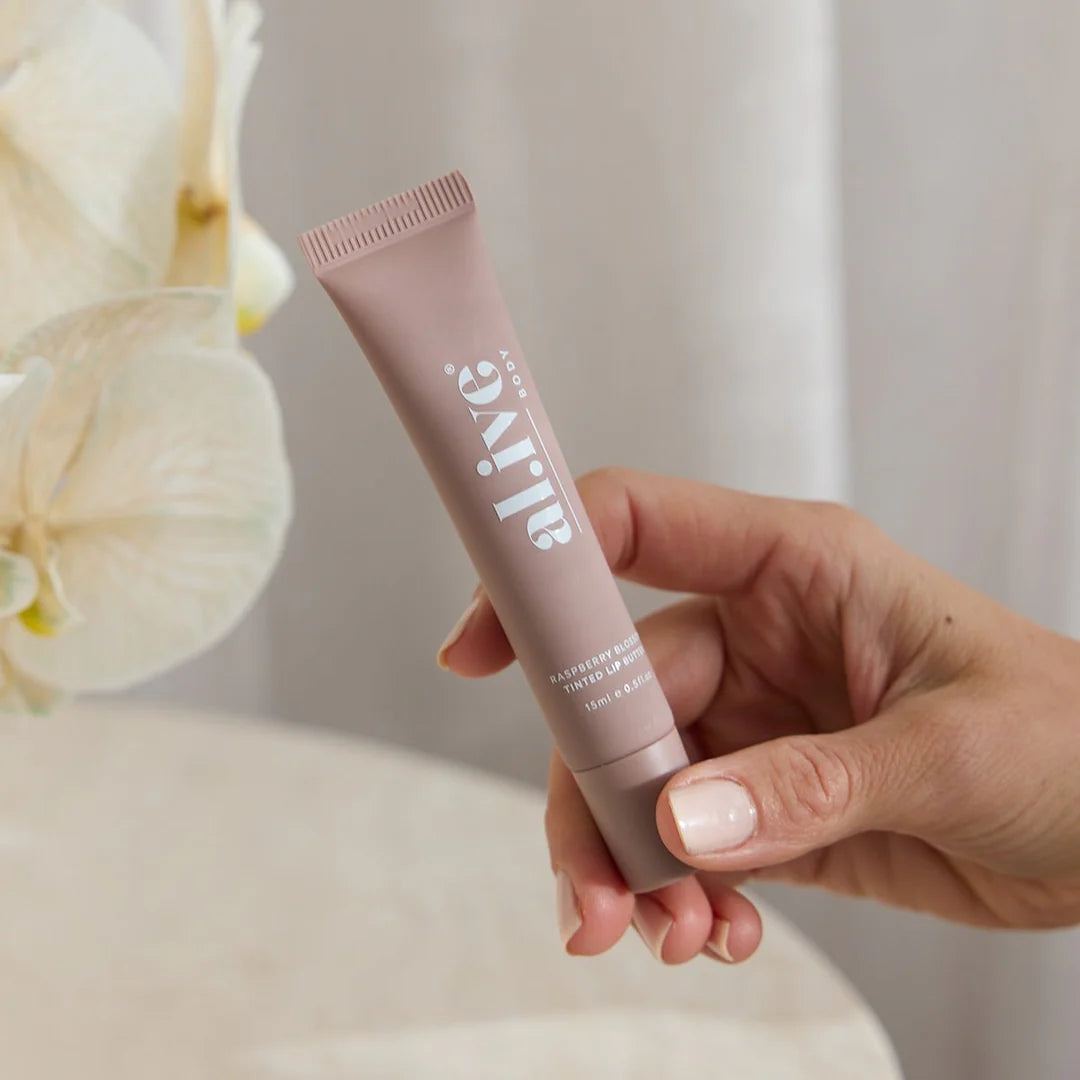 AL.IVE TINTED LIP BUTTER - RASPBERRY BLOSSOM