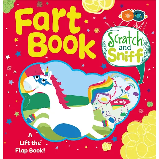 BUDDY & BARNEY FART BOOK - UNICORN