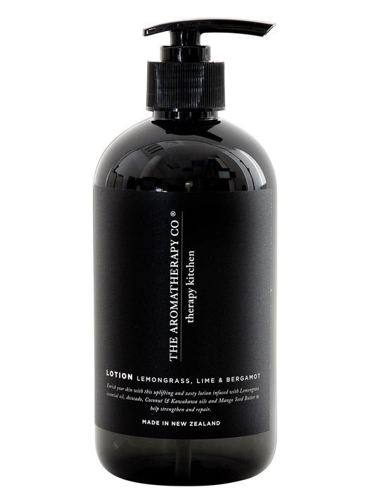 THE AROMATHERAPY CO - THERAPY KITCHEN HAND LOTION - LEMONGRASS, LIME & BERGAMOT