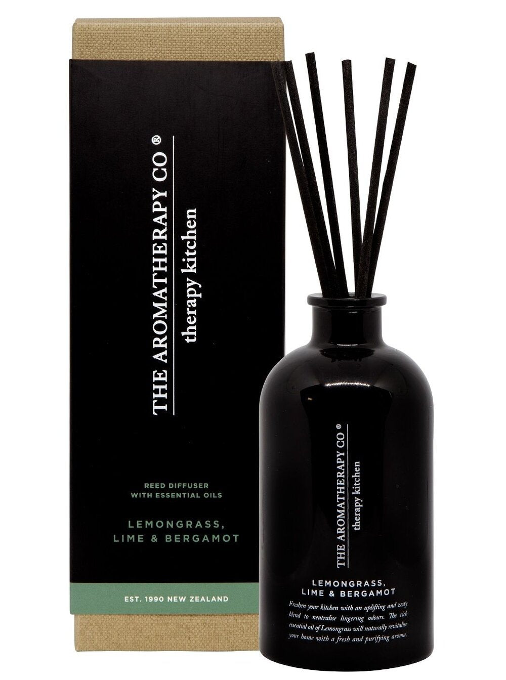 THE AROMATHERAPY CO. THERAPY KITCHEN DIFFUSER - LEMONGRASS, LIME & BERGAMOT
