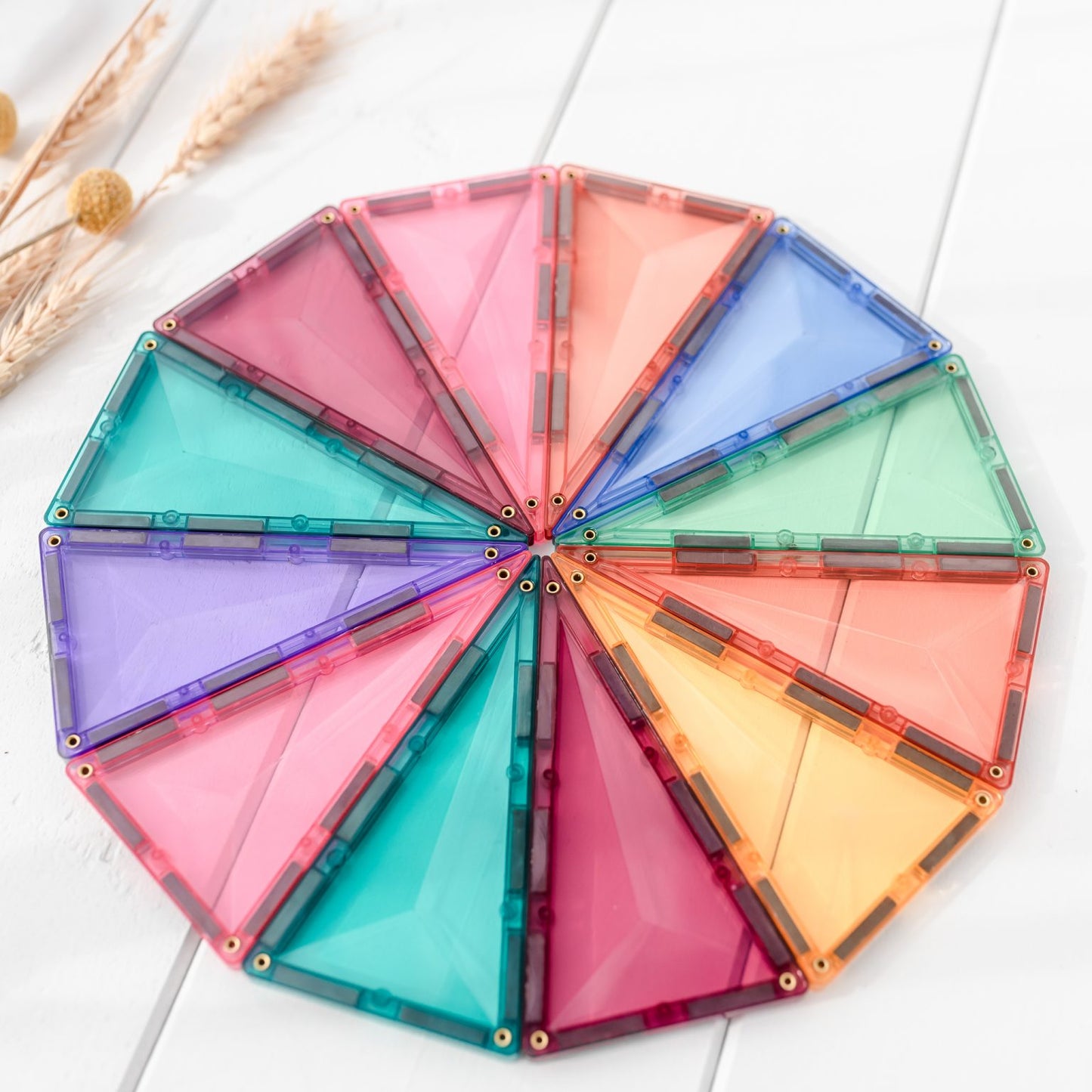 CONNETIX TILES - PASTEL CREATIVE PACK (120 pieces)