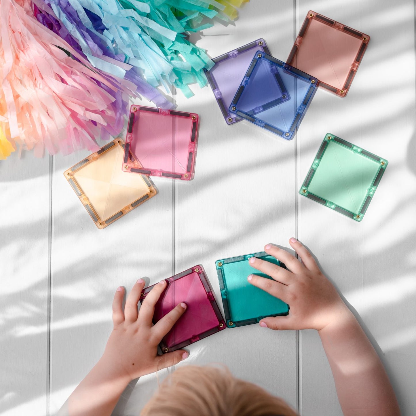 CONNETIX TILES - PASTEL CREATIVE PACK (120 pieces)