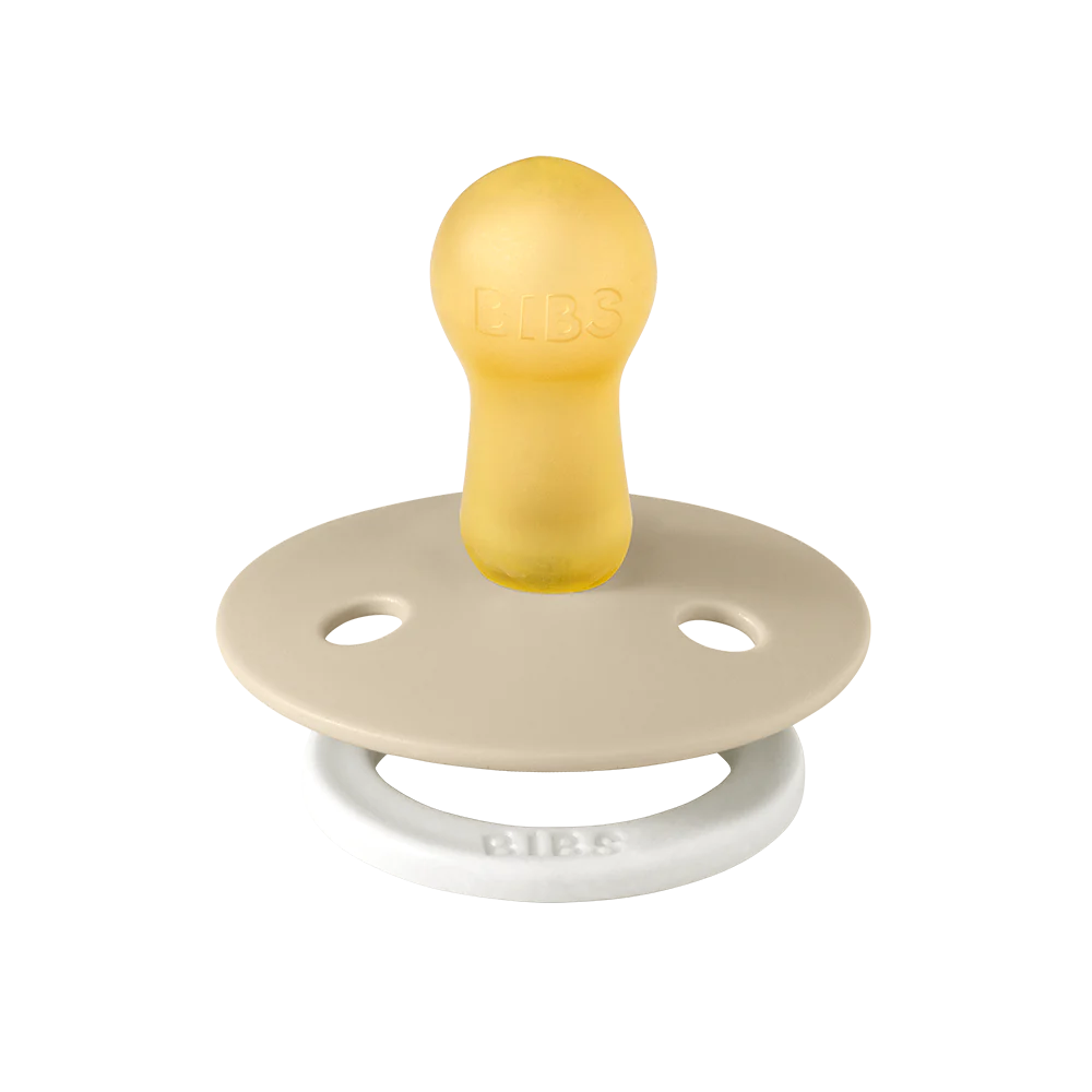 BIBS DUMMIES NIGHT GLOW - SIZE 3 VANILLA