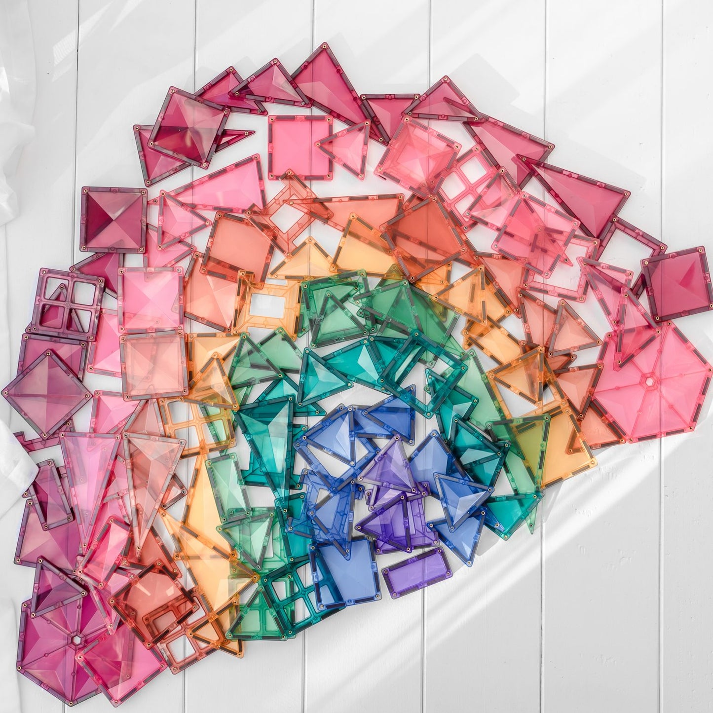CONNETIX TILES - PASTEL MEGA PACK (202 pieces)
