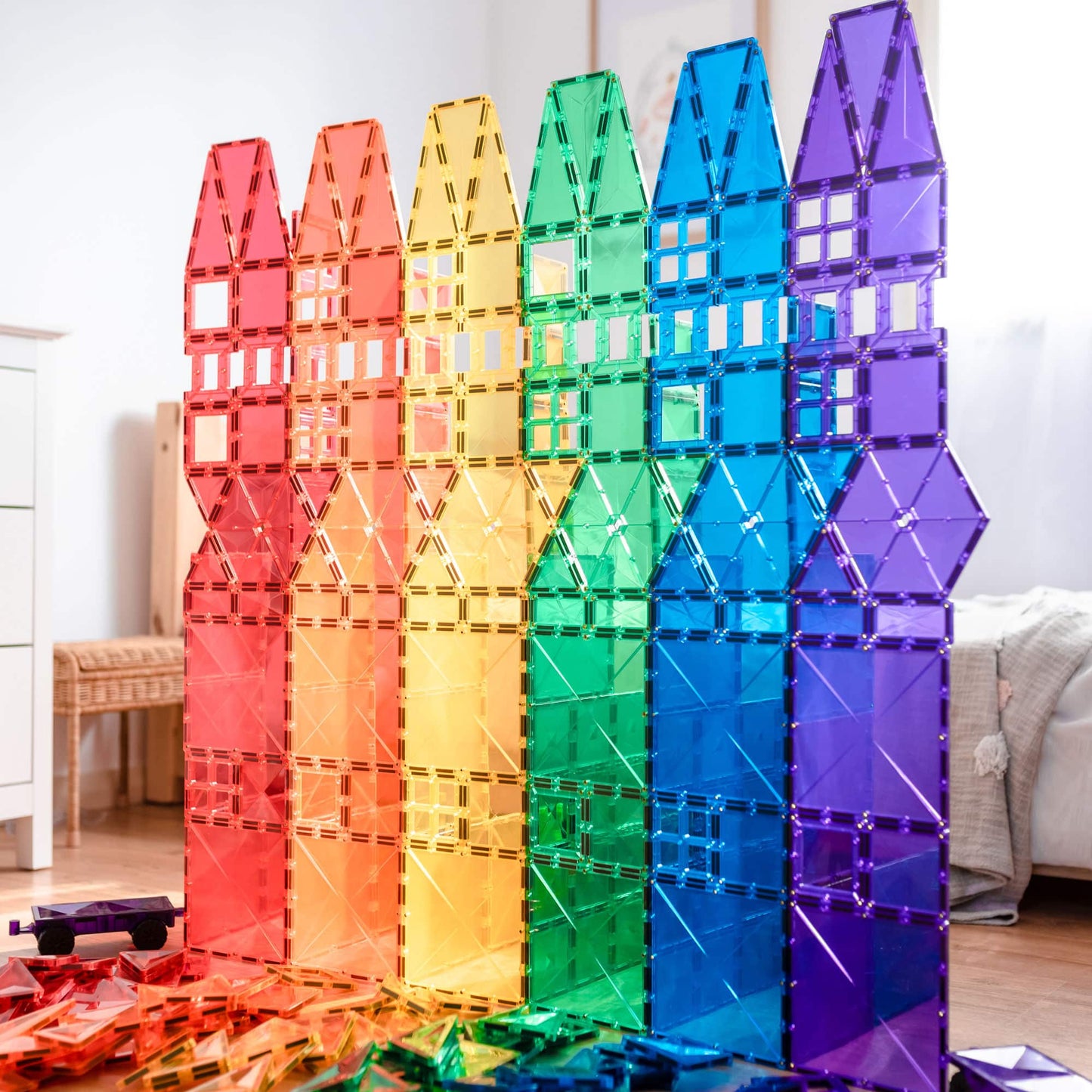 CONNETIX TILES - RAINBOW MEGA PACK (212 pieces)