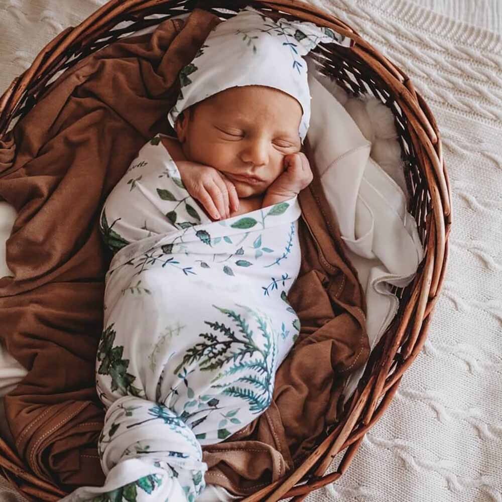 SNUGGLE HUNNY STRETCH COTTON BABY WRAP SET - ENCHANTED