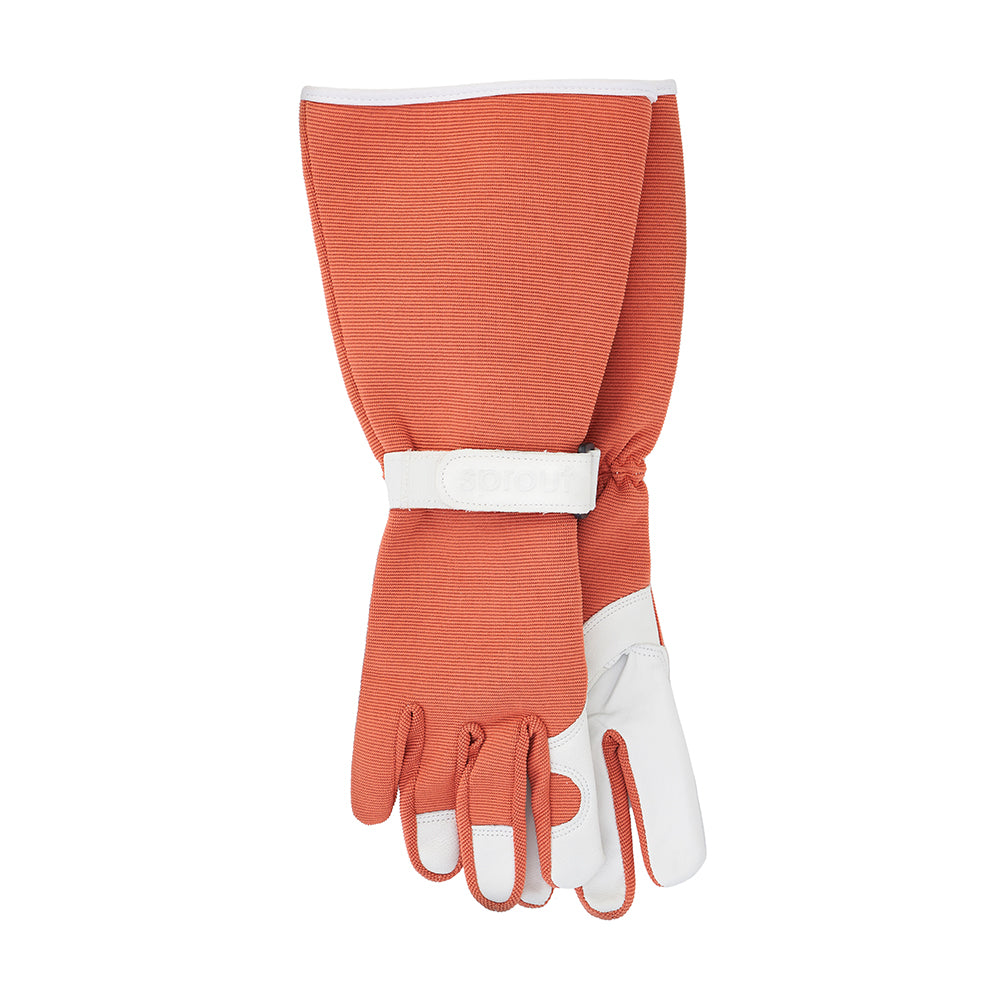 ANNABEL TRENDS - SPROUT GOATSKIN GLOVES - LONG SLEEVE TERRACOTTA