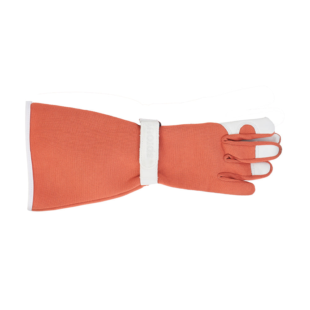 ANNABEL TRENDS - SPROUT GOATSKIN GLOVES - LONG SLEEVE TERRACOTTA
