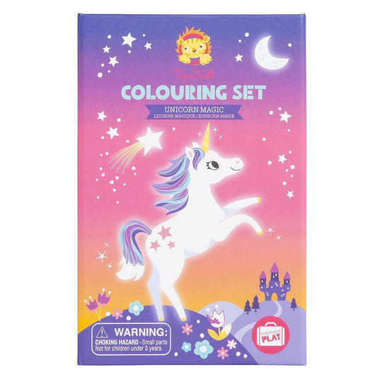 TIGERTRIBE - COLOURING SET - UNICORN MAGIC
