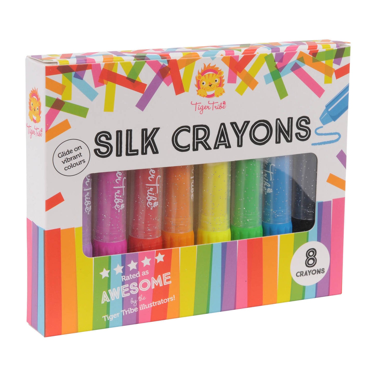TIGERTRIBE - STATONERY - SILK CRAYONS