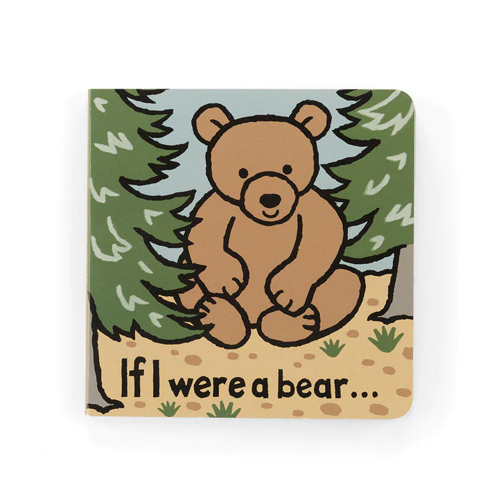 JELLYCAT SENSORY BOARD BOOK - IF I WERE A BEAR