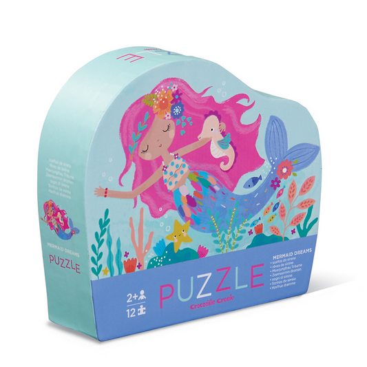 CROCODILE CREEK PUZZLE - MERMAID- 12 PIECE