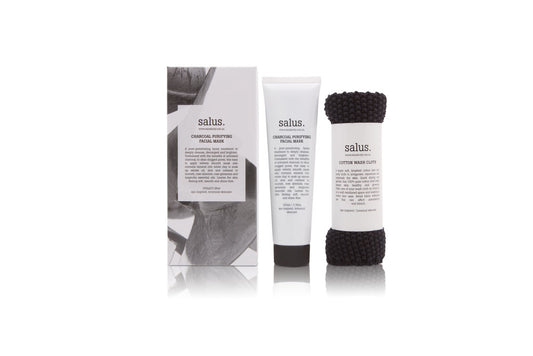 SALUS - CHARCOAL PURIFYING FACIAL MASK SET
