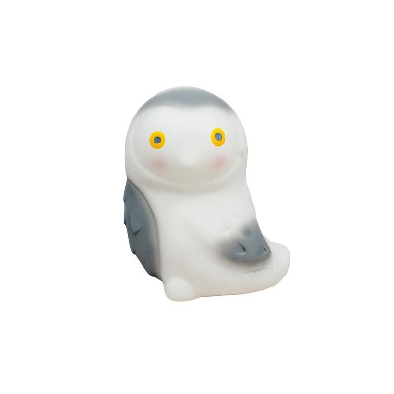 TIKIRI - NATURAL RUBBER RATTLE & BATH TOY - OWL