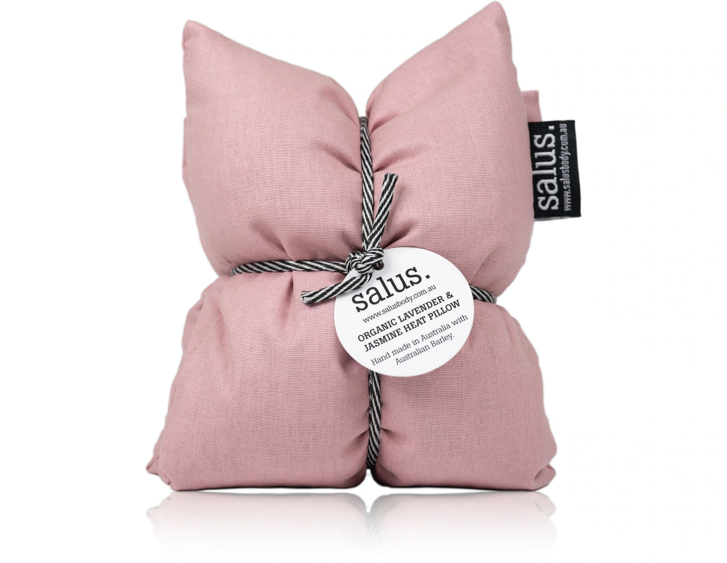 SALUS - ORGANIC LAVENDER JASMINE HEAT PILLOW - DUSTY ROSE