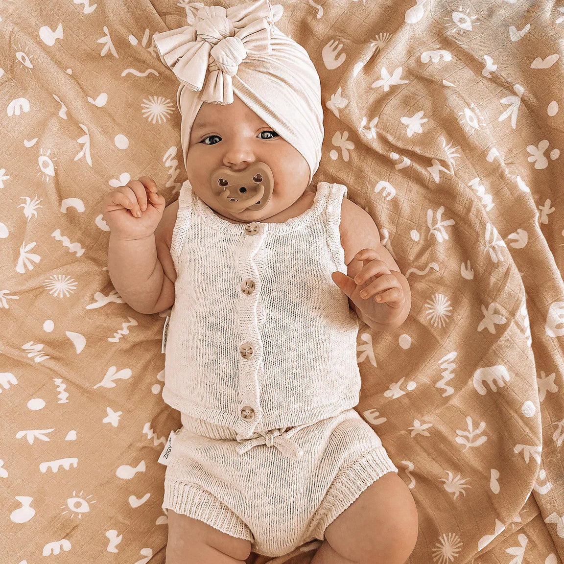 FOX & FALLOW PREMIUM MUSLIN WRAP - FRESCO
