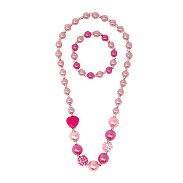 PINK POPPY - BE MY VALENTINE NECKLACE AND BRACELET SET