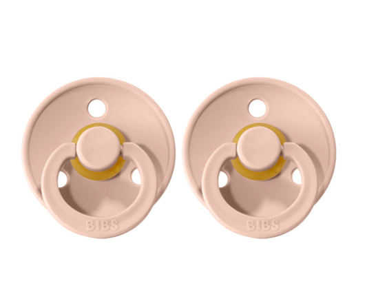 BIBS DUMMIES -SIZE 3 BLUSH