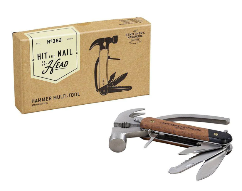 GENTLEMEN'S HARDWARE - HIT THE NAIL ON THE HEAD