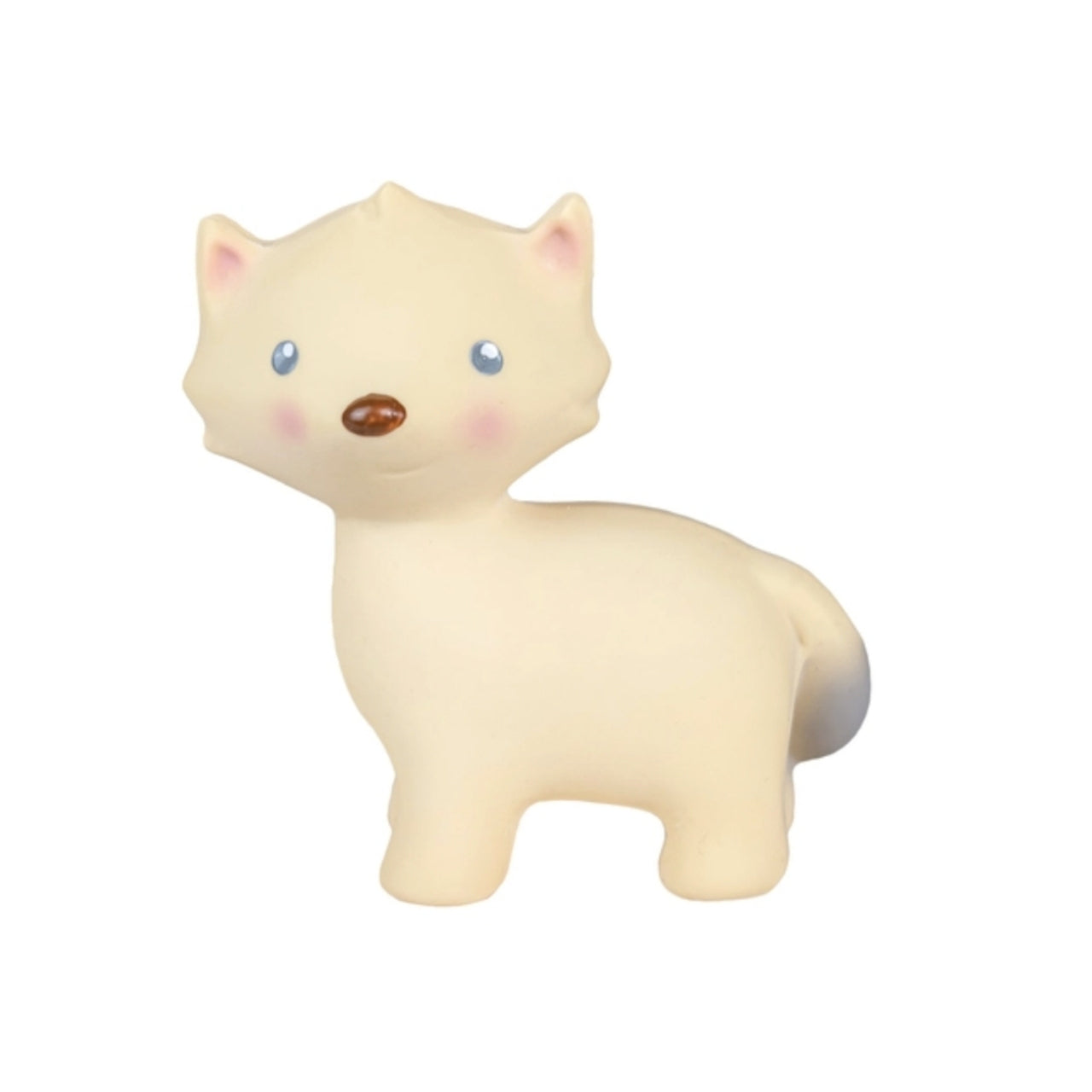 TIKIRI - NATURAL RUBBER RATTLE & BATH TOY - FOX