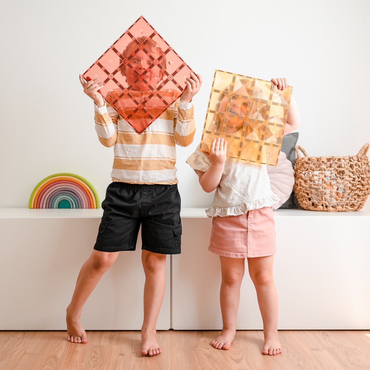 CONNETIX TILES - PASTEL 2 PIECE BASE PLATE PACK