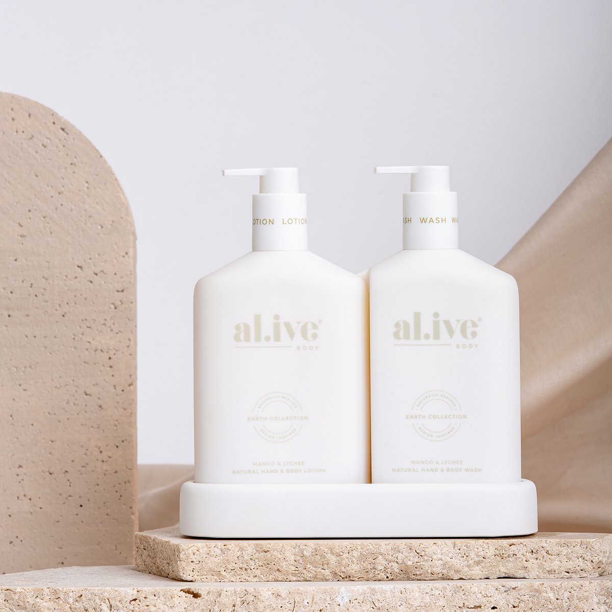 AL.IVE WASH & LOTION DUO - MANGO & LYCHEE