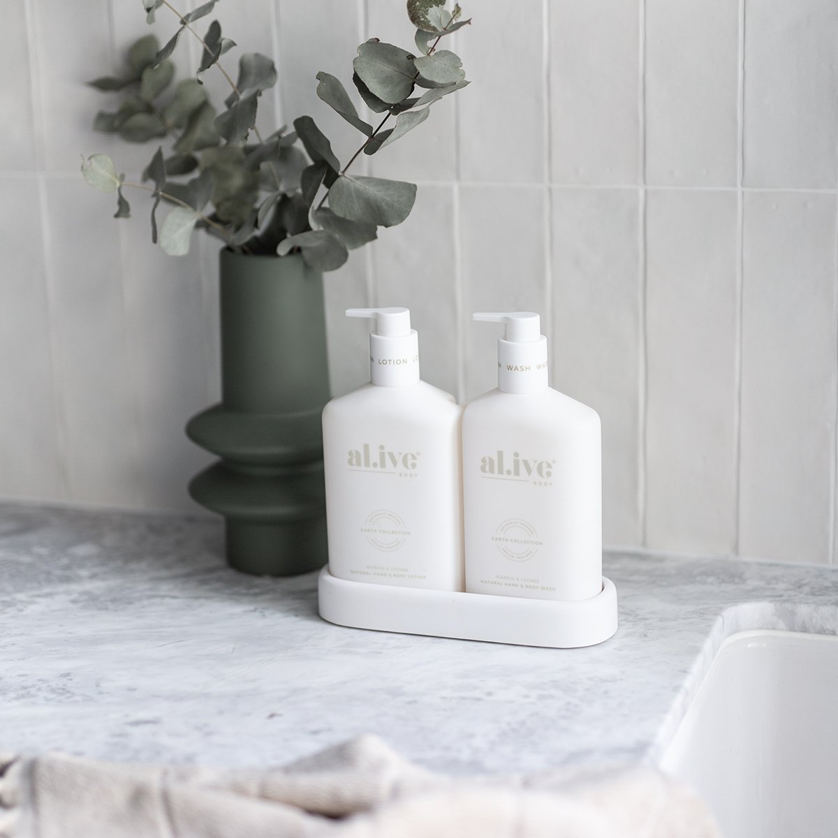 AL.IVE WASH & LOTION DUO - MANGO & LYCHEE
