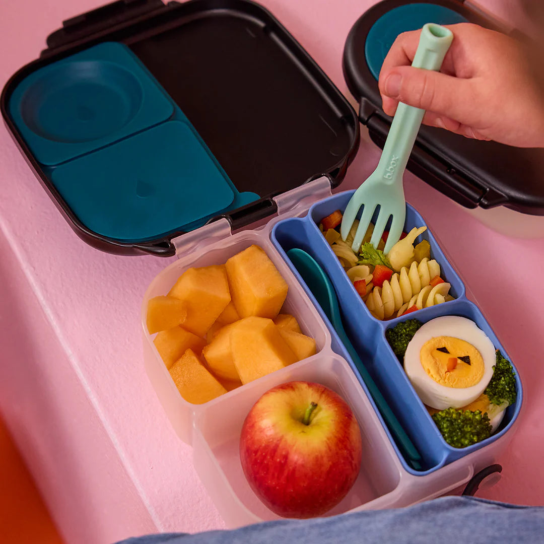 SILICONE BENTO TRAY - DESIGNED TO FIT MINI LUNCHBOX - MINT