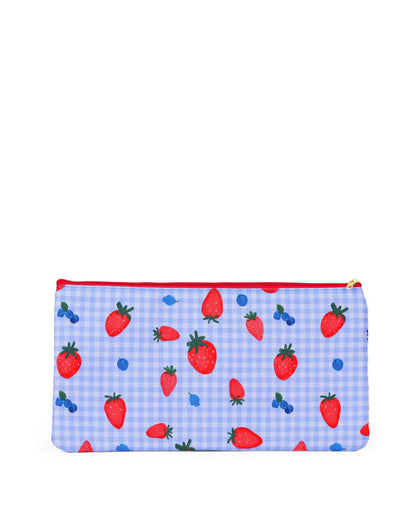 THE SOMEWHERE CO - PENCIL CASE - STRAWBERRY