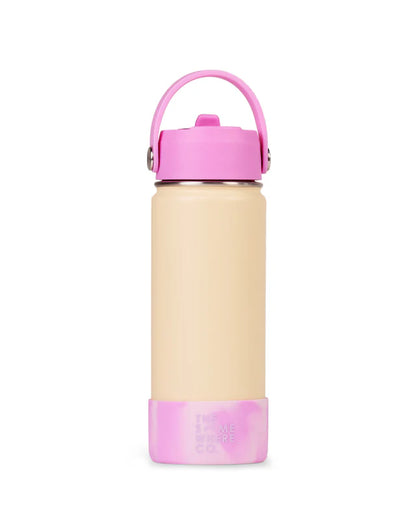 THE SOMEWHERE CO - WATER BOTTLE 500ML - BUTTER SWIRL