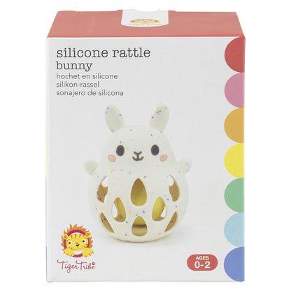 TIGERTRIBE TOY - SILICONE RATTLE BUNNY
