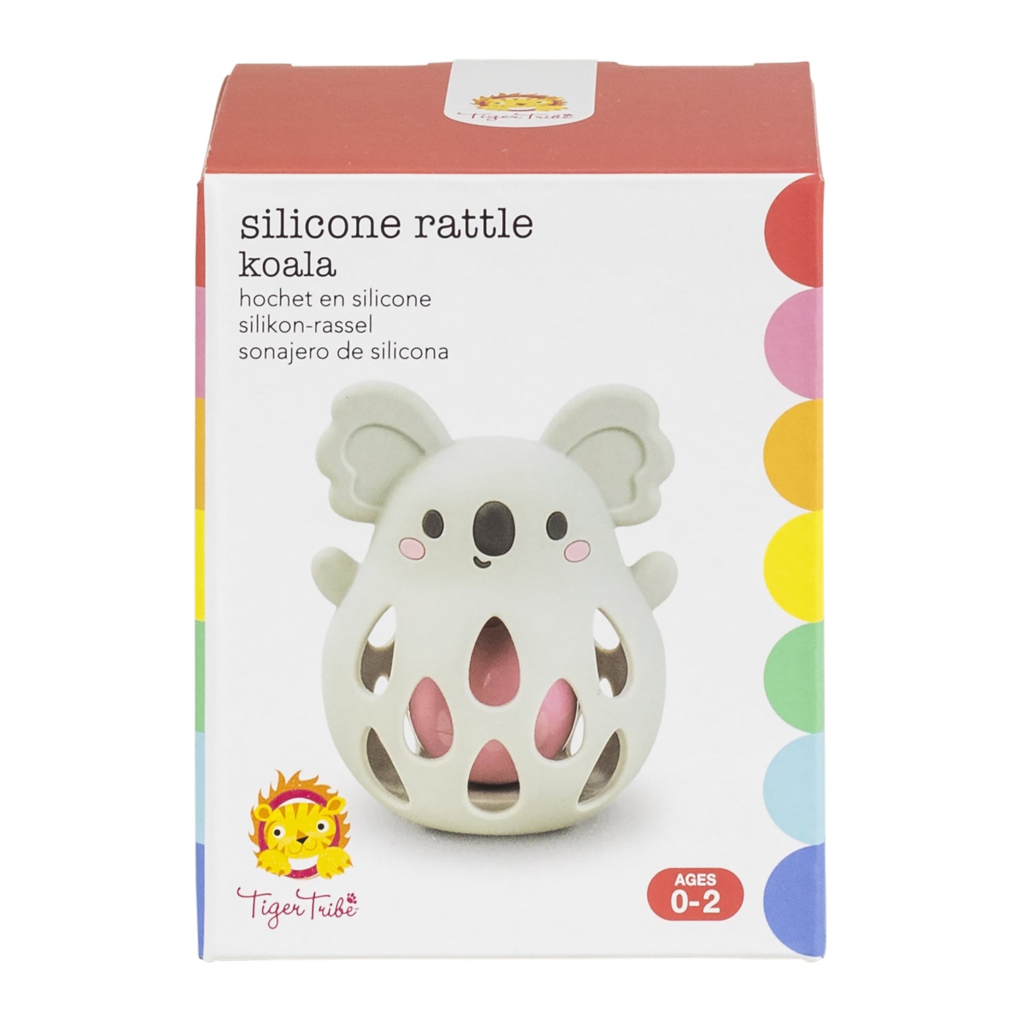 TIGERTRIBE TOY - SILICONE RATTLE KOALA