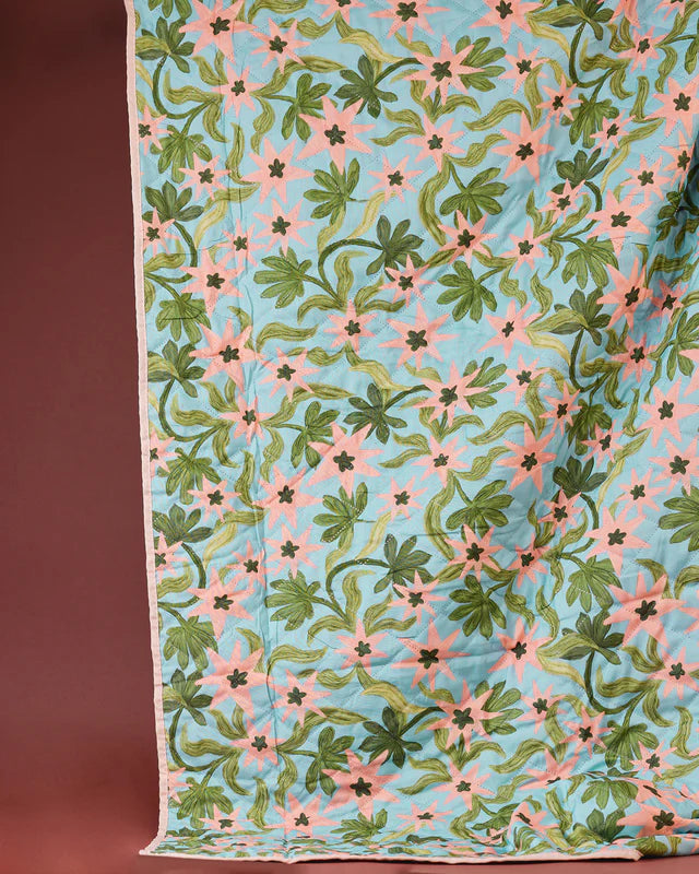 THE SOMEWHERE CO - PICNIC RUG - SEAFLOWER