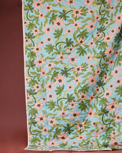 THE SOMEWHERE CO - PICNIC RUG - SEAFLOWER